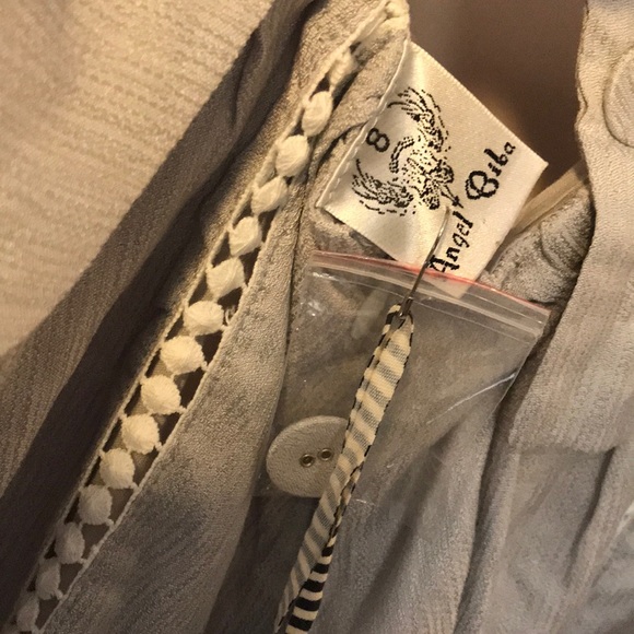 NWT Angel Biba Open Back/Tie Romper - Picture 5 of 6